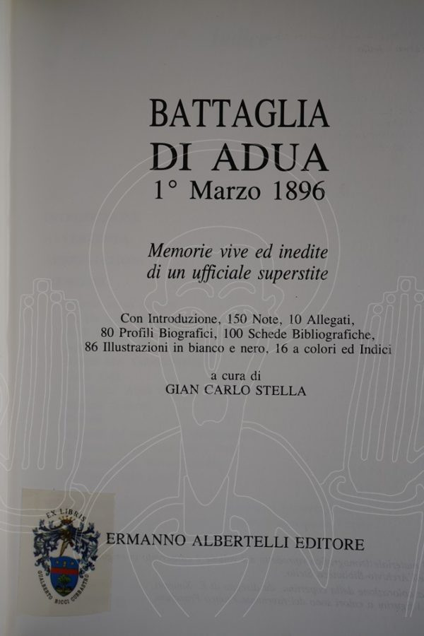 WOCTT [Stella] Battaglia di Adua.