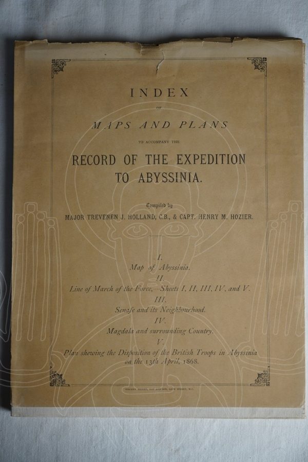 HOLLAND & HOZIER Record of the Expedition to Abyssinia