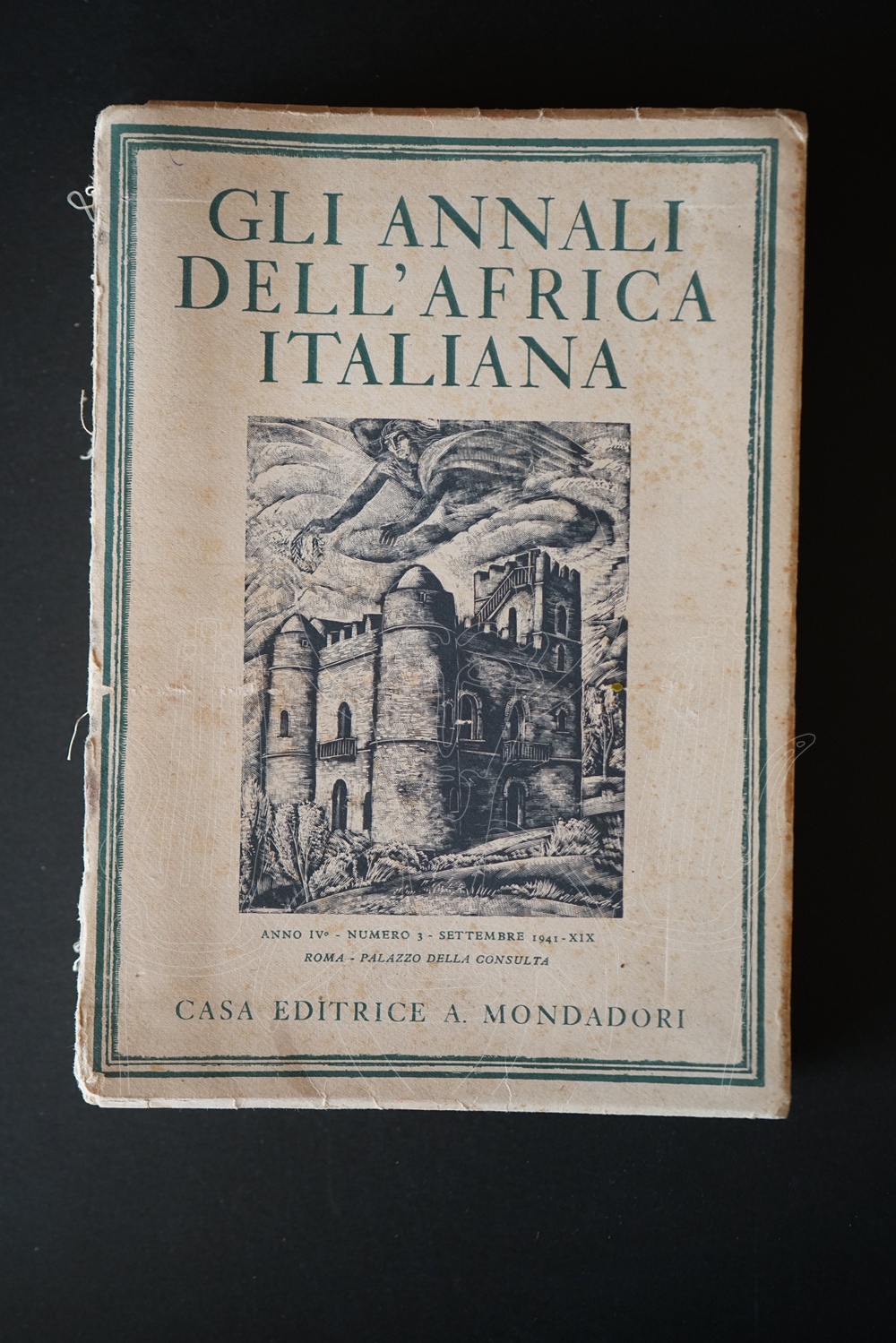 Gli Annali dell'Africa italiana.