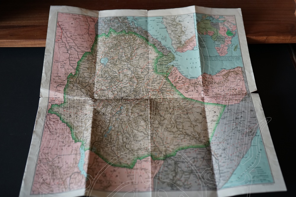 Neue Karte von Abessinien 1:3'500'000