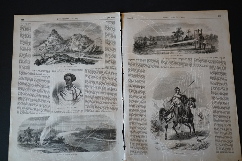 Ausland: das Königreich Schoa in Abyssinien.