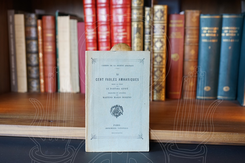 Cent fables amhariques mises en écrit pas le dabtara Kenfé, traduites et annotées par...