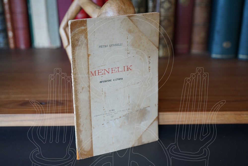 Menelik Imperatore d'Etiopia.