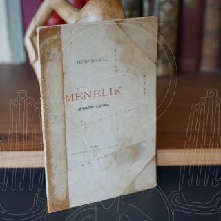 Menelik Imperatore d'Etiopia.